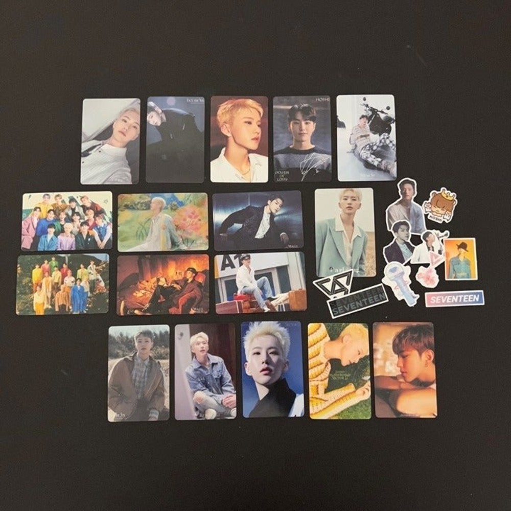 HOSHI Photocards Seventeen 17 Kwon KPOP Set Bias Pack Unofficial Cards Carats